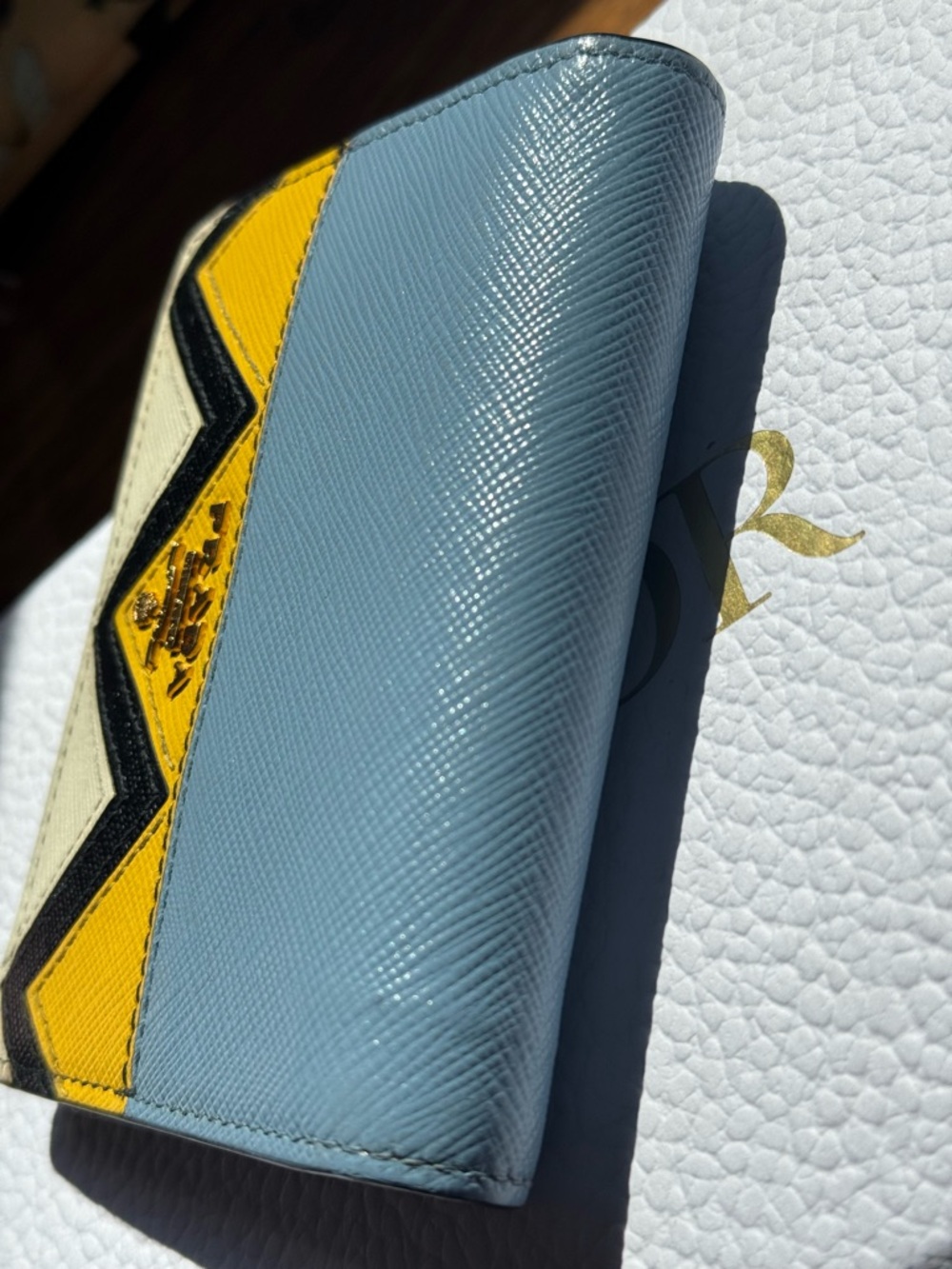 Prada Spring 2016 Limited Edition Multicolor Compact Wallet - Picture 9 of 9